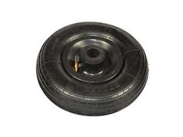 ruota per carrello pneumatica mm.200 con cuscinetto cerchio plastica - ? mm.200x50 foro mm.20 cod:ferx.fer290982