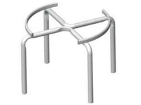 piedistallo per fusto olio senza ruote - ? cm.66x40h. - per fusti/botti da lt.300 cod:ferx.fer311892