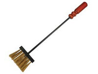 scopino setole ottonate per camino manico legno - cm.55h. (738 bis) cod:ferx.fer292436