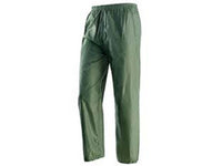 impermeabile pantalone in nylon spalmato in pvc verde - tg.xl cod:ferx.fer293051