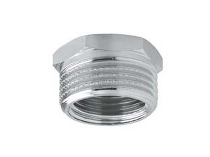 riduzione esagonale ottone cromato - fm 1/2" x 3/8" cod:ferx.fer294560