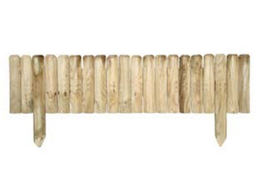 steccato orizzontale in pino impregnato - cm.100x30/45h. cod:ferx.fer295239