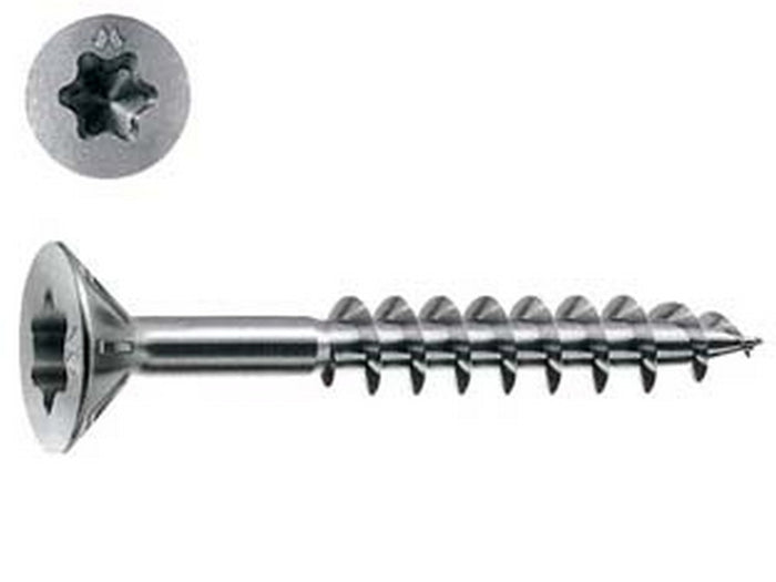 viti panel-vit pv testa svasata piana torx acciaio chromiting - ø mm.4.5x60 cod:ferx.fer297073