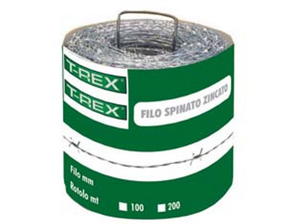 filo ferro spinato zincato  - rotolo da mt.100 cod:ferx.fer297592