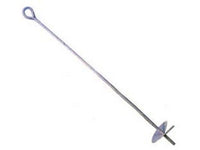 ancora per vigneto zincata - ? cm.14x100h. asta ? mm.12  cod:ferx.fer297622