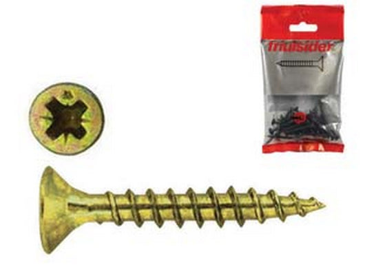 10blister viti per truciolare tps pozidrive in acciao zincata gialla - ? mm.4x30 in blister pz.25 cod:ferx.fer298872