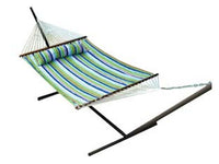 amaca bermuda xl con supporto riga multicolor 200x140 - 200x140 cm cod:ferx.fer299510