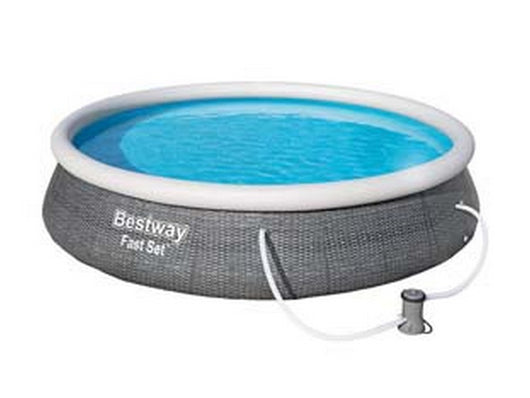 piscina fast set autoportante tonda cm.396x84h. - kg.17,3 - lt.7.340-filtro cartuccia (art.57376) cod:ferx.fer300483