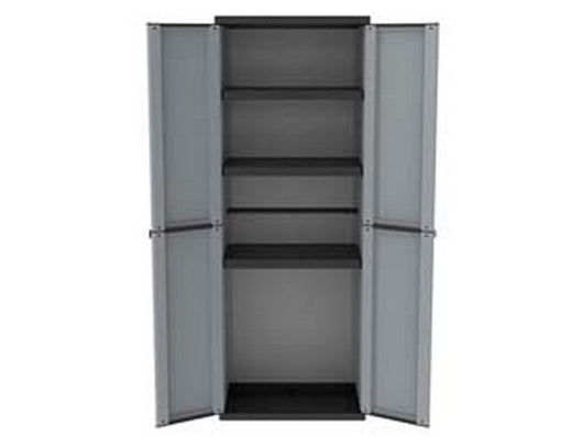 armadio alto 4 ripiani e 2 ante serie j-line 268 - cm.68x37x164h cod:ferx.fer306461