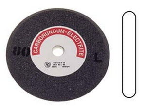 mola abrasiva ad impasto ceramico in corindone grigio profilo "c" - ? mm.150x8 foro 16 grana 80 pg a96.c06  cod:ferx.fer307048