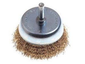 2blister spazzola a tazza fili ottone per trapano - ? mm.50 codulo mm.6 pg 495.00 cod:ferx.fer307185