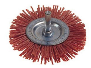 1blister spazzola circolare in nylon abrasivo arancio - ? mm.75 pg 497.05 cod:ferx.fer307208