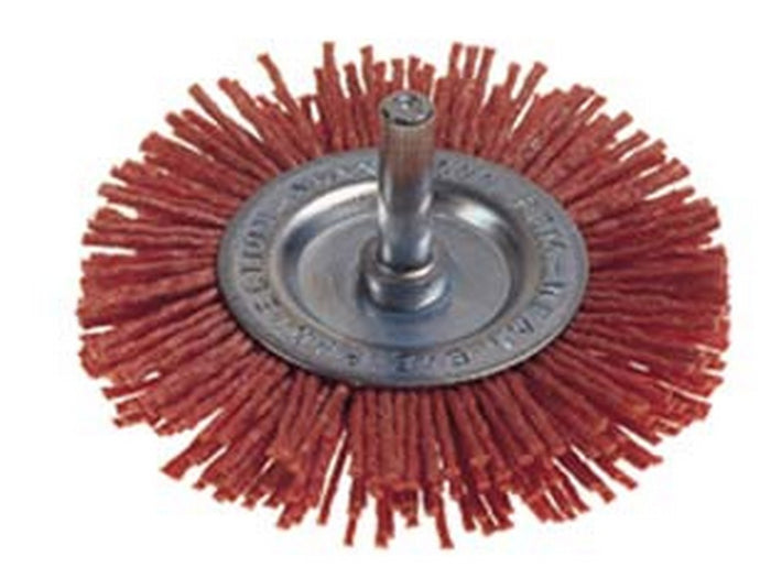 1blister spazzola circolare in nylon abrasivo arancio - ? mm.75 pg 497.05 cod:ferx.fer307208