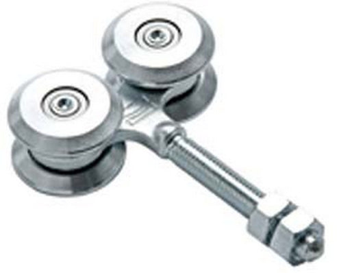 carrello a 4 ruote con cuscinetto medio scorrevole art. 4c - mm.127x22 cod:ferx.fer308144