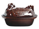 cuocipollo in terracotta brunella - cm.38 cod:ferx.fer309066
