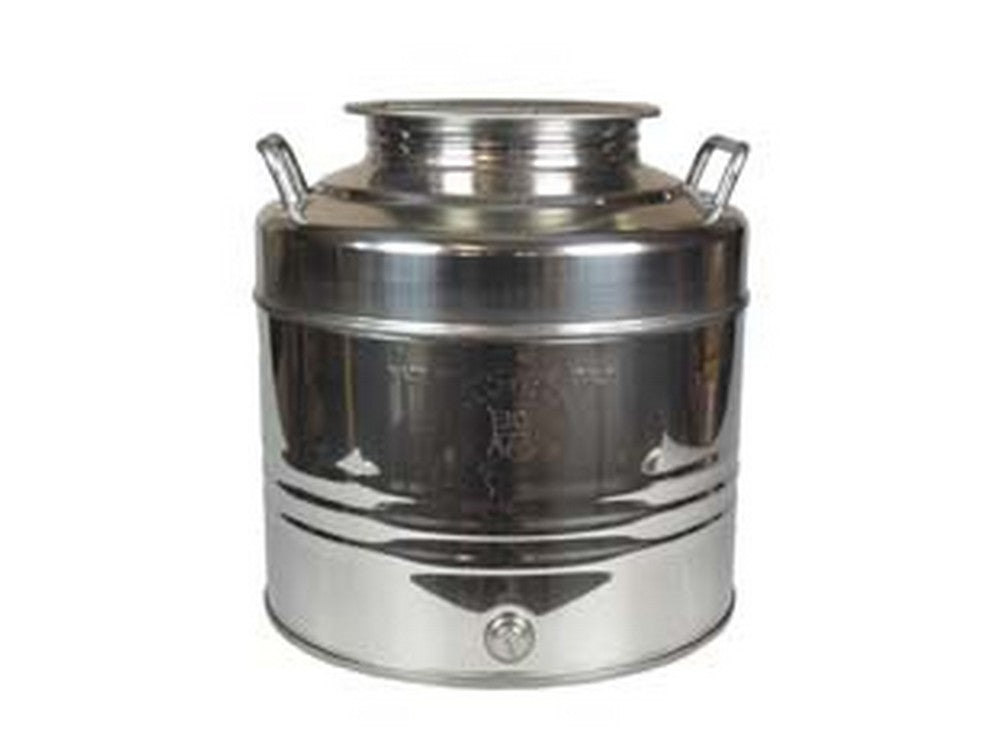 fusto inox per olio graffato lt.30 cod:ferx.fer312653