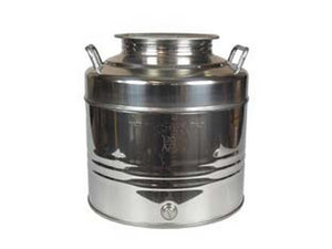 fusto inox per olio graffato lt.30 cod:ferx.fer312653