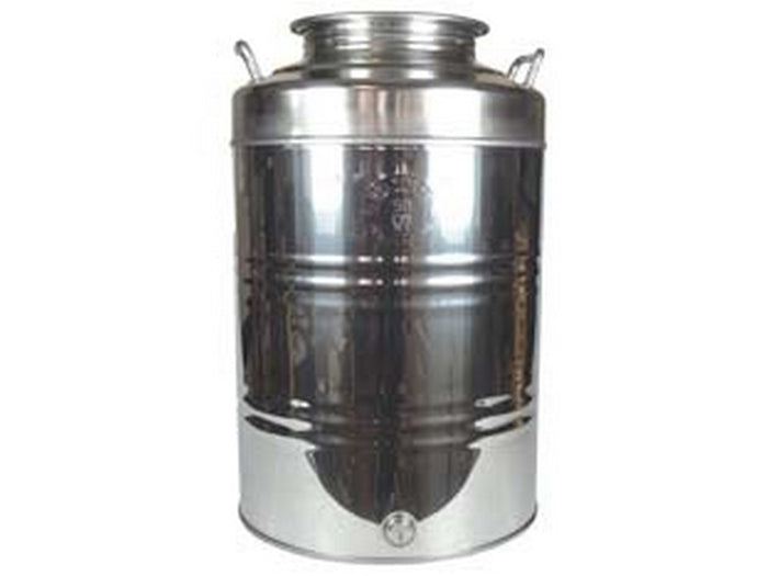 fusto inox per olio graffato lt.50 cod:ferx.fer312660