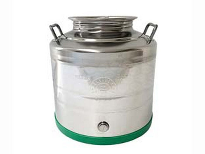 fusto inox per olio saldato lt.30 cod:ferx.fer312684