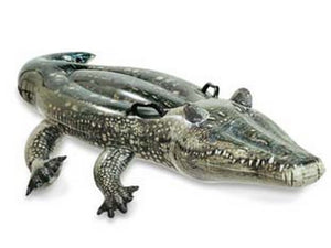 alligatore vero gonfiabile cavalcabile +3 anni - cm.170x86 - peso kg.0,80 (57551) cod:ferx.fer313421