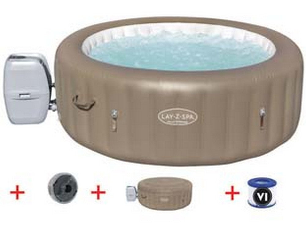 piscina idromassaggio lay-z spa palm spring cm.196x71h. - ? cm.196x71h. - (art.60017) cod:ferx.fer313797