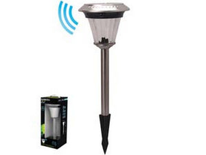 lampada solare led verre con sensore - ? mm.168x547h. - 9/90 lumen  cod:ferx.fer314534