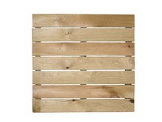 pedana in pino impregnato - cm.50x50x3,2 cod:ferx.fer314893