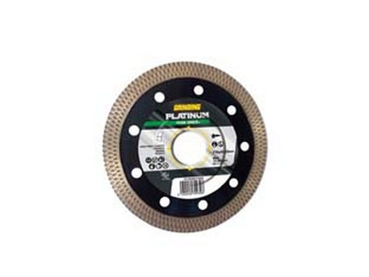 dischi diamantati "platinum thin gres+" per gres ? mm.115 - ? mm.115x1,4 foro 22,23 corona continua  cod:ferx.fer315074