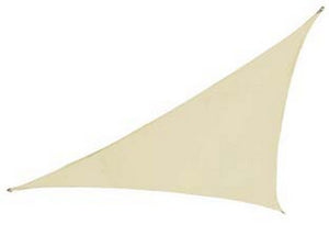 vela ombreggiante poliestere triangolare beige -mt. 5x5x5 cod:ferx.fer315159