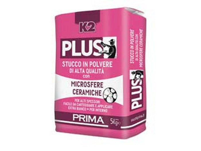 k2 plus stucco in polvere con microsfere in sacco - kg.5 cod:ferx.fer315524