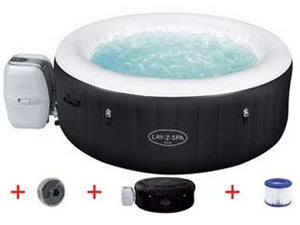 piscina idromassaggio lay-z spa miami cm.180x66h. - ? cm.180x66h. - (art.60001) cod:ferx.fer315784