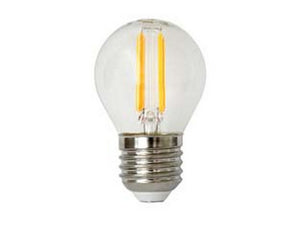 lampada filo led sfera chiara e27 - 4w - e27 - 2700°k calda - 470 lm - 320° cod:ferx.fer316064
