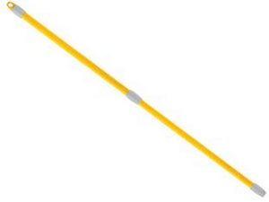 manico scope acciaio telescopico - cm.77/132  cod:ferx.fer316699