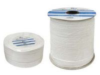 cavetto acciaio ottonato rivestito in pvc bianco  - ø mm.4,4 rt da mt.500 cod:ferx.fer317207