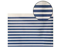 tenda doccia peva bianca/blu "striscia" - cm 120x200 cod:ferx.fer319645