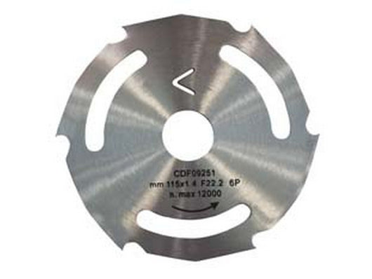 disco lama circolare cromo vanadio sc - ? mm.230 foro 22,2 spessore mm.1,4 cod:ferx.fer319768