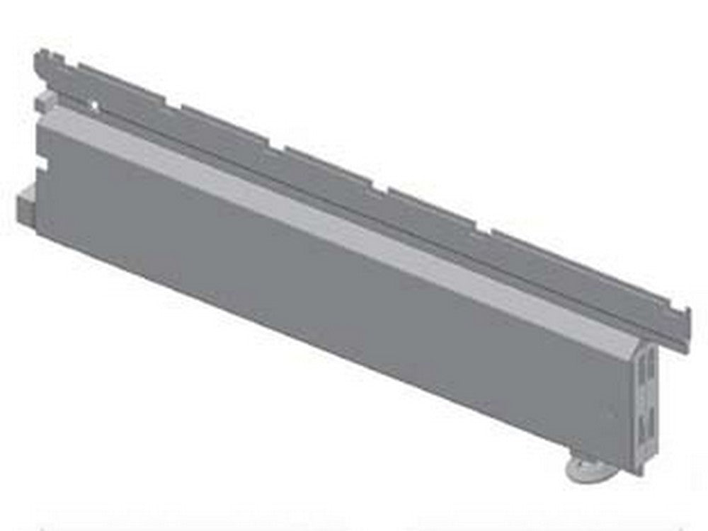 base scatolata per piantana con piedino regolabile grigio ral 7035 - mm.400 p.x300 l.x140 h. cod:ferx.fer320436