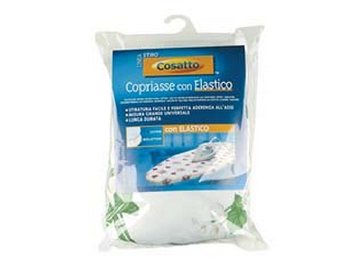 telo asse da stiro doppio strato con elastico e mollettone  - cm.140x50 cod:ferx.fer322218