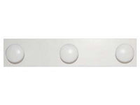 appendiabiti in legno 3 posti bianco - cm.9x44 cod:ferx.fer323079