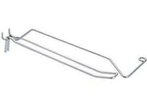 ganci a 2 fili con portaprezzi per pannelli forati - ø mm.3,8x5x300 l. cod:ferx.fer323222