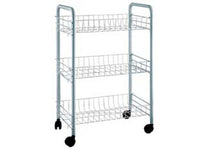 carrello siena 3 piani - cm.40x26x59h. cod:ferx.fer323840