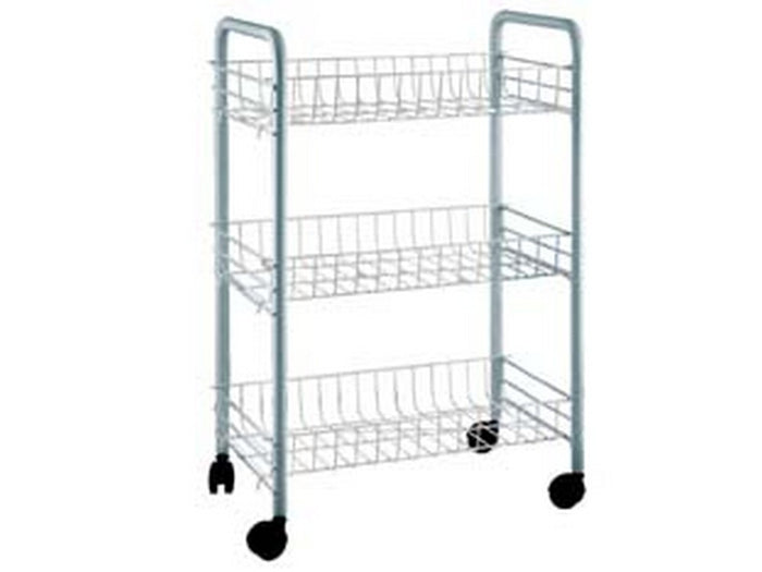 carrello siena 3 piani - cm.40x26x59h. cod:ferx.fer323840