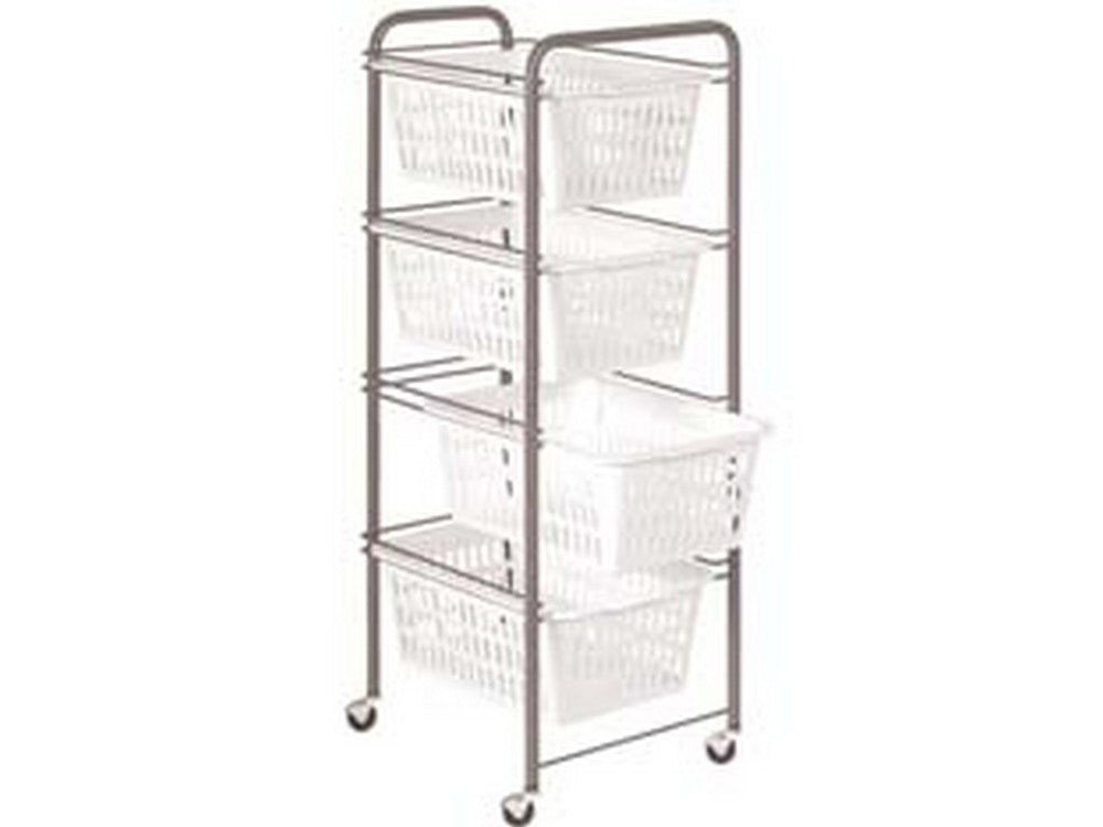 carrello siena 4 piani - cm.32x38x86h. cod:ferx.fer323857