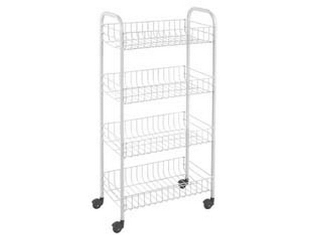 carrello pisa 4 piani - cm.41x23x84 cod:ferx.fer323864