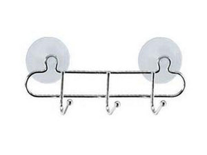 gancio hooky 3 con ventose - cm.21x5x7h. cod:ferx.fer323871