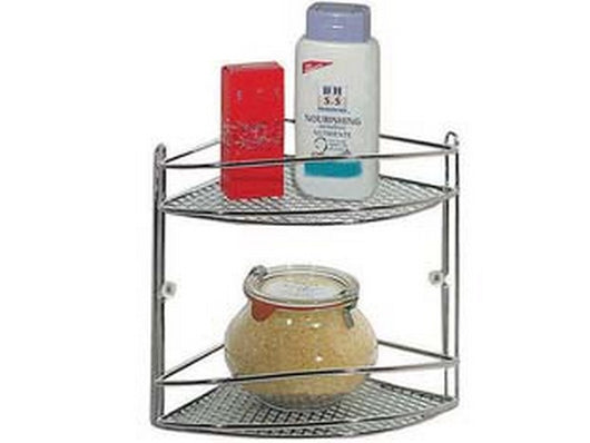 mensola angolo star doppia - cm.21x21x26h. cod:ferx.fer323895