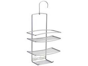 supporto per doccia a 3 piani serie onda - cm.18x11x38/48 cod:ferx.fer324311