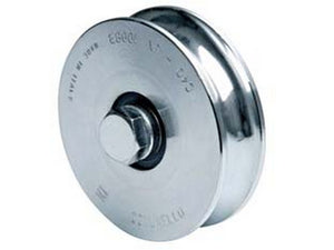 ruota cancelli gola semitonda art.315 - mm.120x28 cod:ferx.fer325240