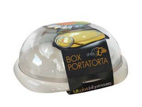 copritorta tonda con coperchio e vassoio - ? cm.37x12,5h. cod:ferx.fer326315