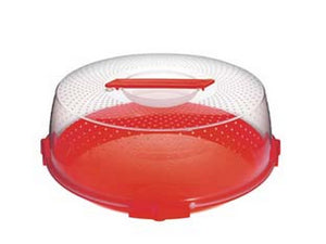 copritorta da trasporto tonda "oasi" - ? cm.32x13h. cod:ferx.fer326377